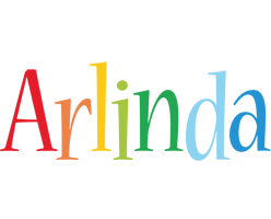 Arlinda birthday logo