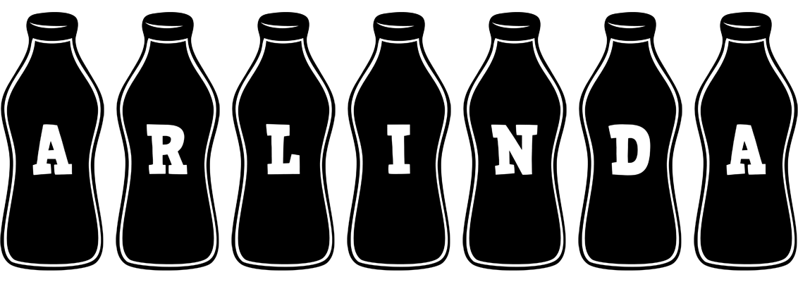 Arlinda bottle logo