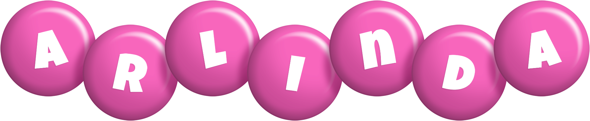 Arlinda candy-pink logo