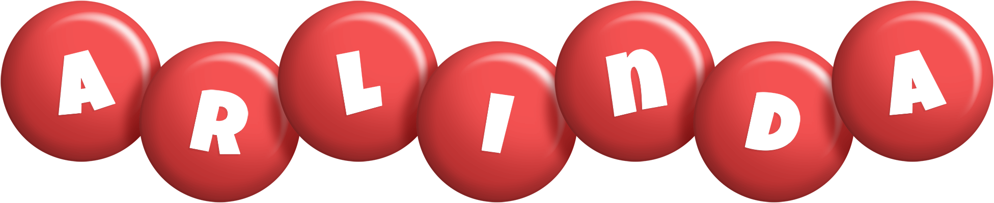Arlinda candy-red logo