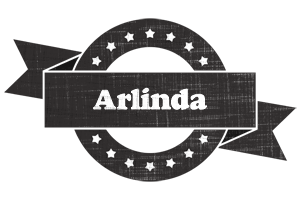 Arlinda grunge logo