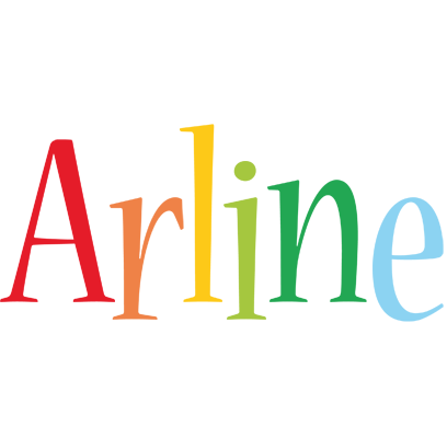 Arline birthday logo