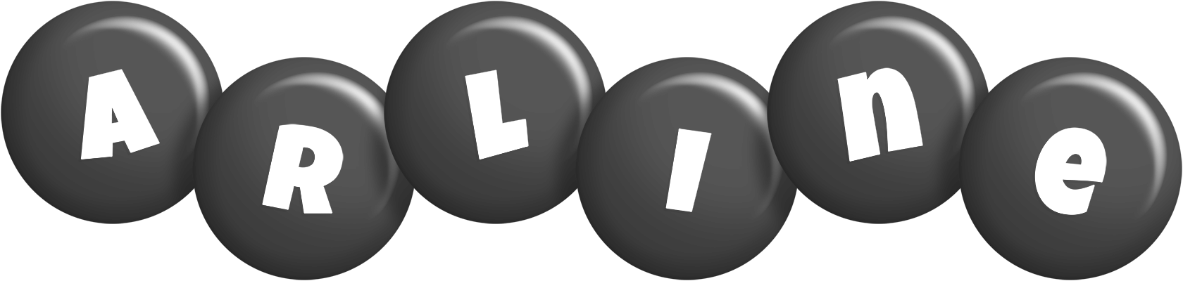 Arline candy-black logo