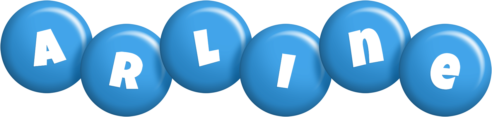 Arline candy-blue logo