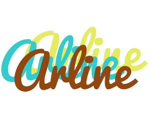 Arline cupcake logo