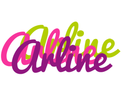 Arline flowers logo