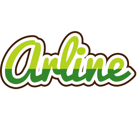 Arline golfing logo