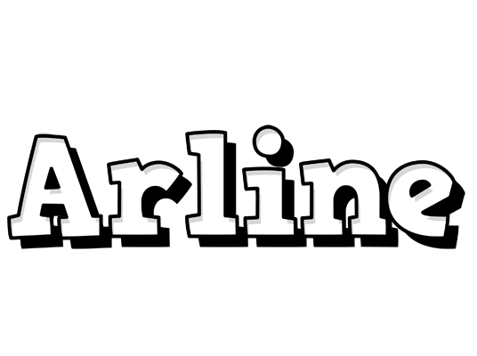 Arline snowing logo