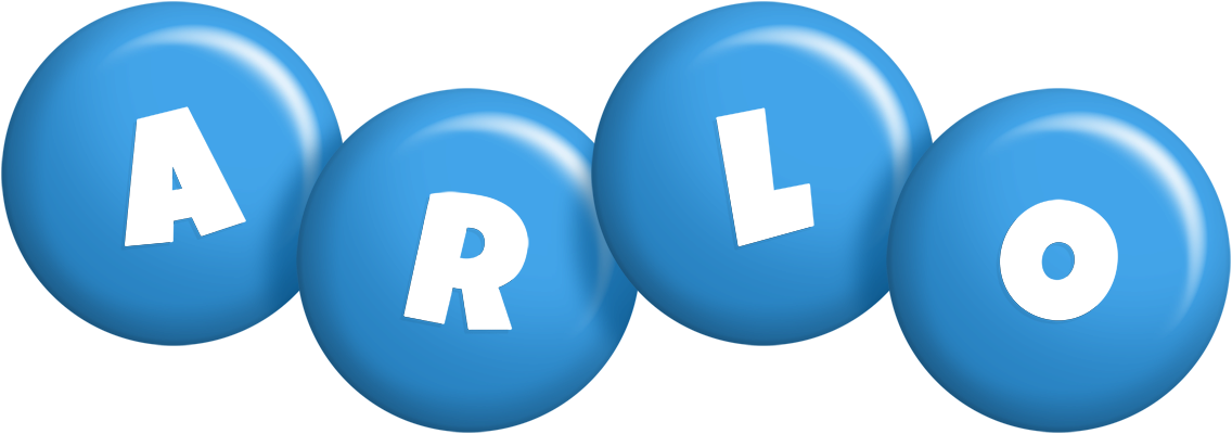 Arlo candy-blue logo
