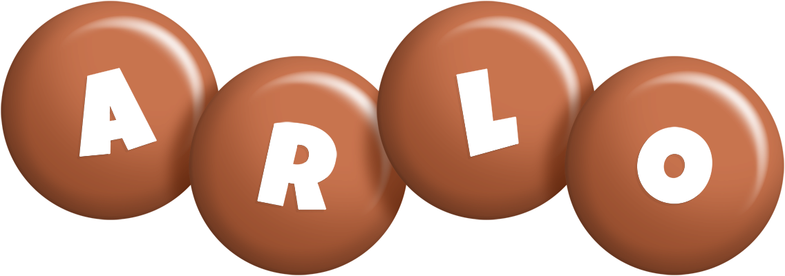Arlo candy-brown logo