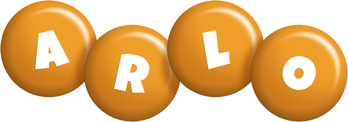 Arlo candy-orange logo