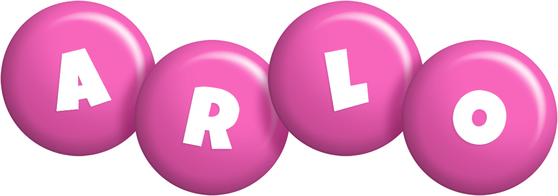 Arlo candy-pink logo