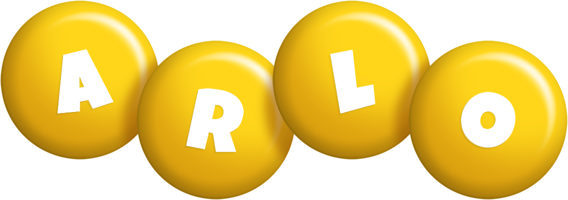 Arlo candy-yellow logo