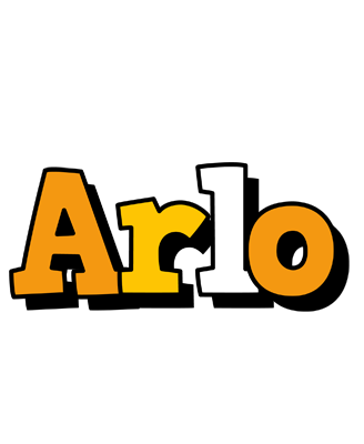 Arlo cartoon logo