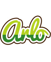 Arlo golfing logo