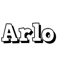 Arlo snowing logo