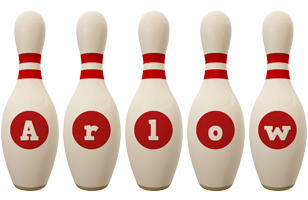 Arlow bowling-pin logo