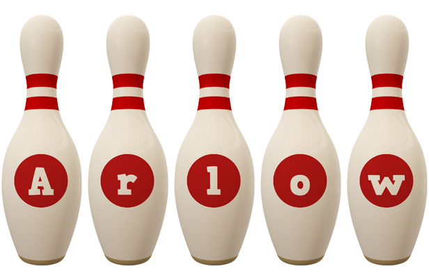 Arlow bowling-pin logo
