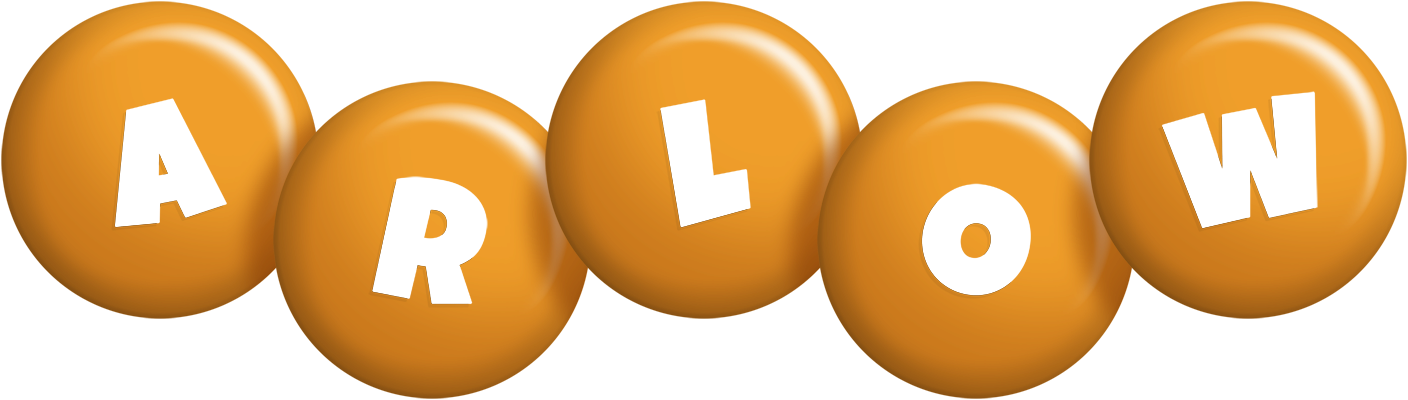 Arlow candy-orange logo