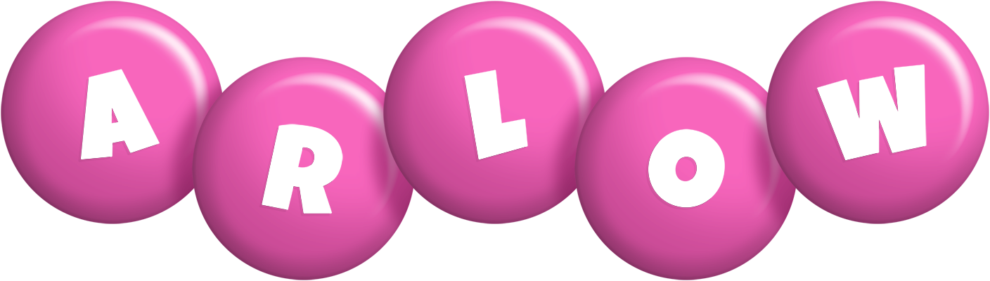 Arlow candy-pink logo