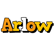 Arlow cartoon logo