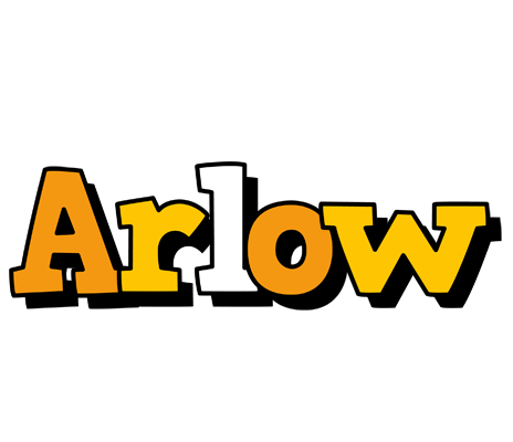 Arlow cartoon logo