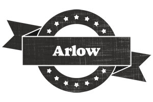 Arlow grunge logo