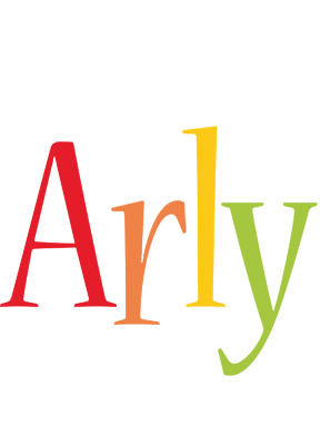 Arly birthday logo
