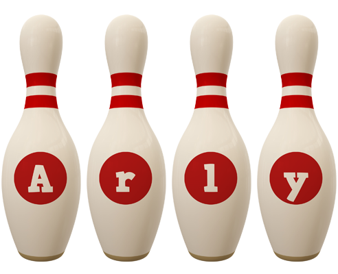 Arly bowling-pin logo