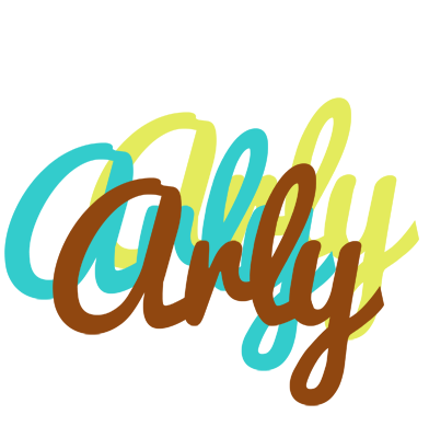 Arly cupcake logo