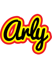 Arly flaming logo