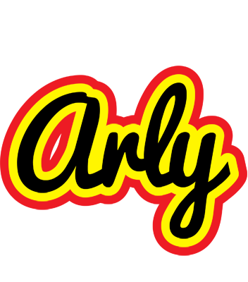 Arly flaming logo