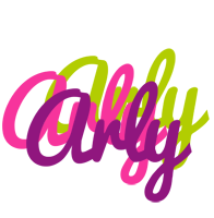 Arly flowers logo