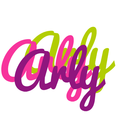 Arly flowers logo