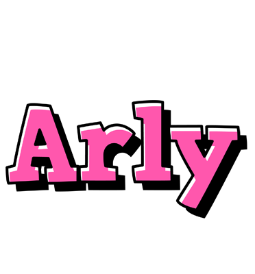 Arly girlish logo