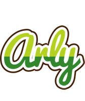 Arly golfing logo