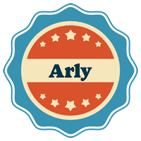 Arly labels logo