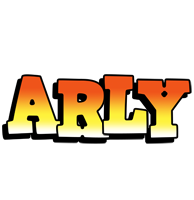 Arly sunset logo