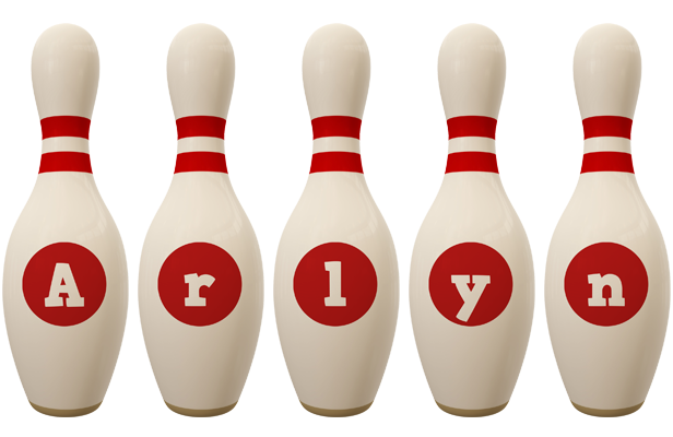 Arlyn bowling-pin logo