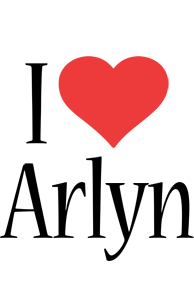 Arlyn i-love logo
