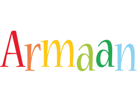 Armaan birthday logo
