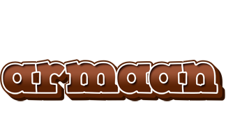 Armaan brownie logo