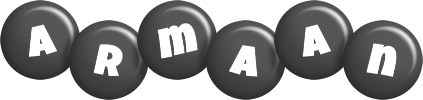 Armaan candy-black logo