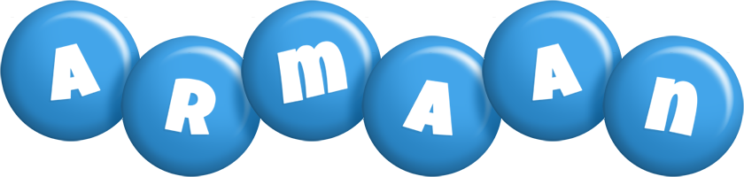 Armaan candy-blue logo