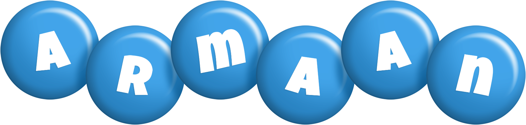 Armaan candy-blue logo
