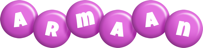Armaan candy-purple logo
