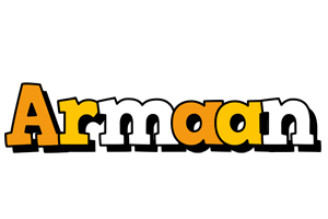 Armaan cartoon logo