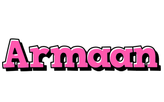 Armaan girlish logo