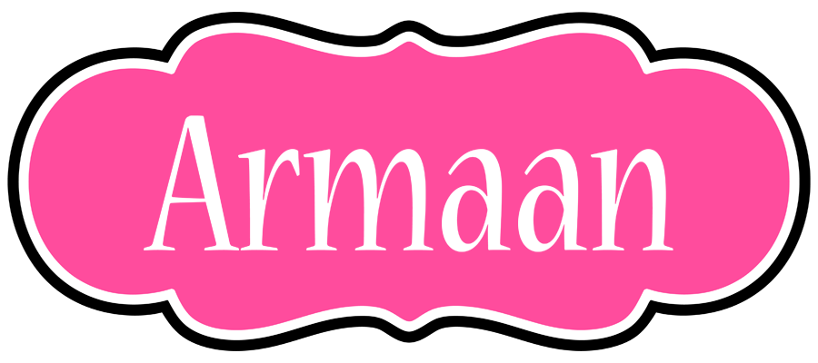 Armaan invitation logo