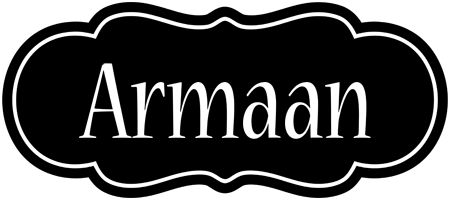 Armaan welcome logo